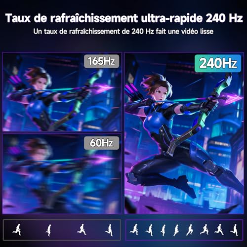 KOORUI G2511X écran gaming 24,5" Full HD 240Hz IPS - photo 3