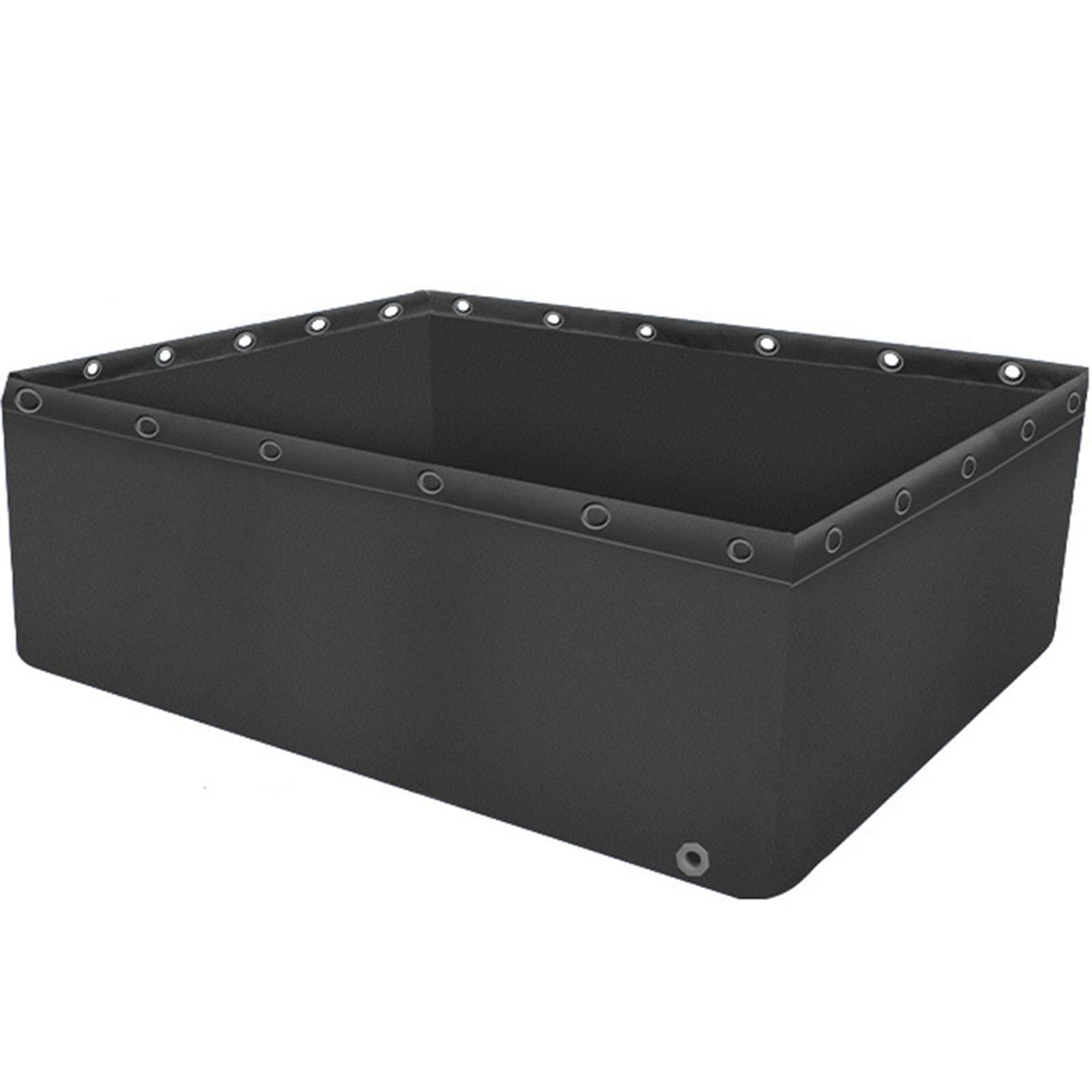 Stagno for Pesci in Tela Fuori Terra in PVC | Stagno for pesci in tela di diverse dimensioni fuori terra: stoccaggio dell'acqua for l'irrigazione del giardino(B,2x1x0.8m)