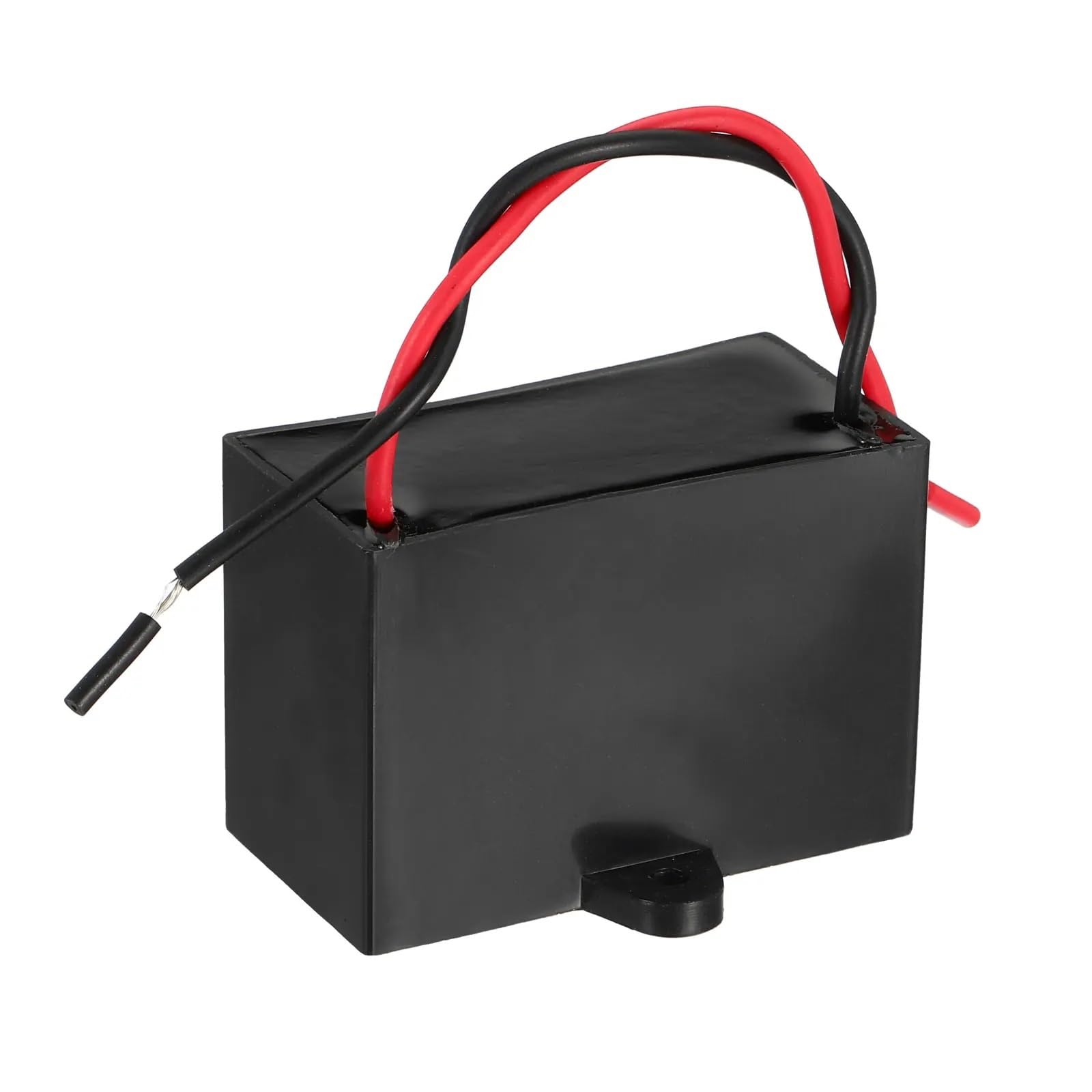 Condensador de ventilador de techo CBB61, 1/2 Uds., 12uF-40uF, 450V CA 50/60HZ con 2 cables for Motor de ventilador de aire acondicionado, condensadores de funcionamiento en estrella(2Pcs 16uF)