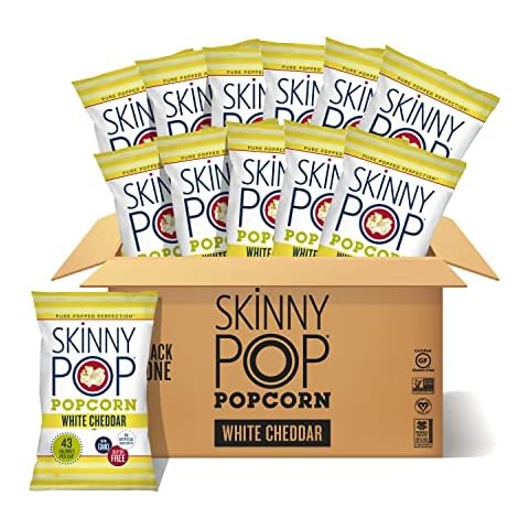 SkinnyPop Dairy Free White Cheddar Popcorn Cover
