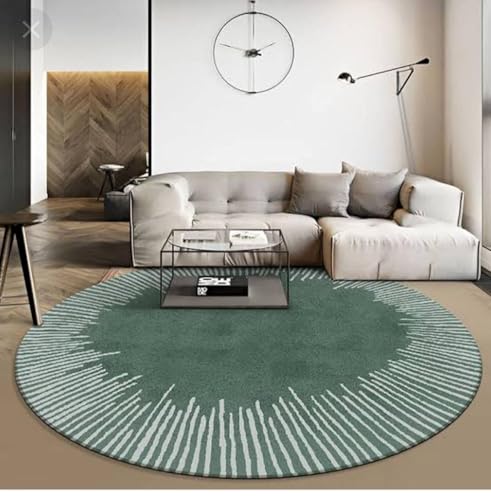 Image of Sifa Carpet Modern Round Area Rug - Hand-Tufted with 100% NZ Wool, Thick & Soft Circular Carpet for Living & Dining Room, Weight -72 Pund, Size-11x11 Feet (132x132 Inch Round)