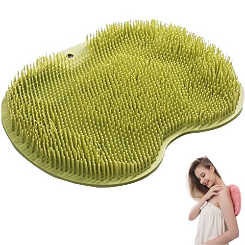 Dos Scrubber Douche, Laveur de Pieds de Douche, Épurateur de Pieds et de Dos de Douche,Coussin de Massage,Brosse Pieds Douche avec Antidérapant Ventouses pour Nettoyer et Masser les Dos