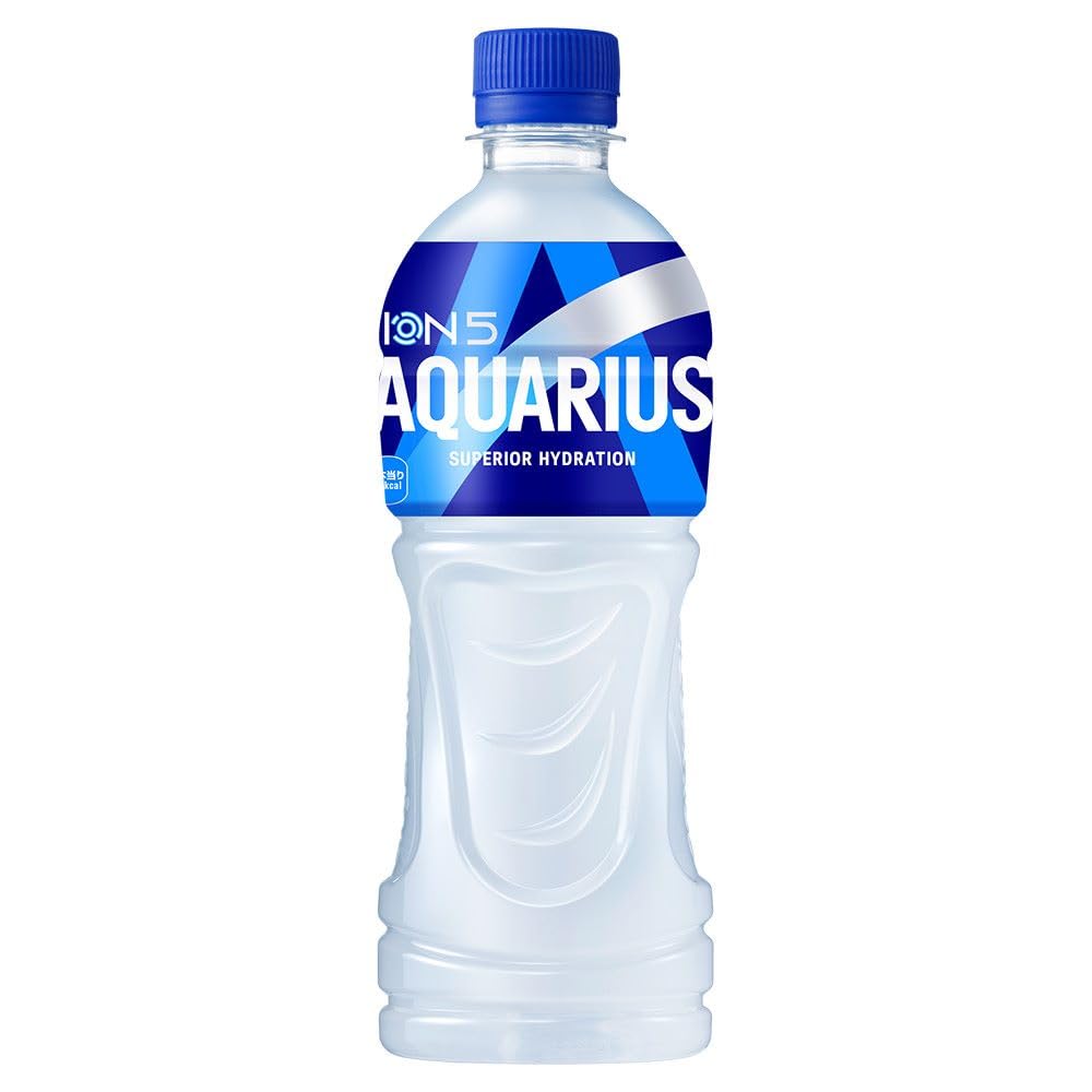 [熱中症対策] アクエリアス エアーボトル 500ml PET ×24本 [冷凍兼用]