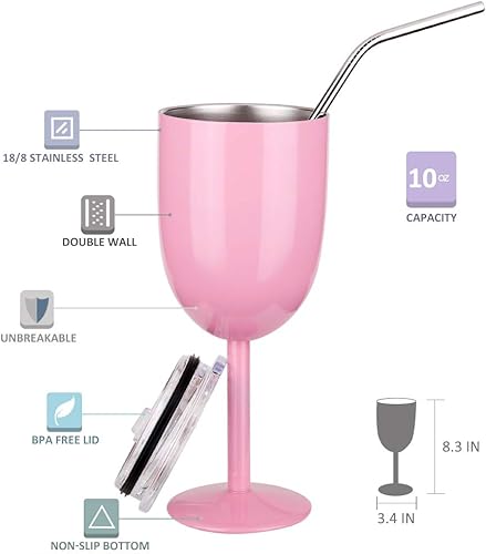 Miniatura 2 de Copa de vino de acero inoxidable