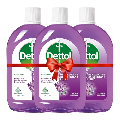 Image of Dettol Liquid Disinfectant Lavender Blossom, 550ml - Pack of 3