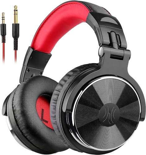 OneOdio Over Ear Headphone, Wired Bass Headsets with 50mm Driver, Foldable Lightweight Headphones...