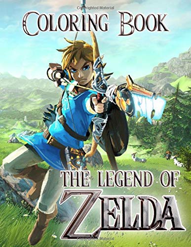 The Legend Of Zelda Coloring Book: Funny Coloring Books for Legend of Zelda Fans