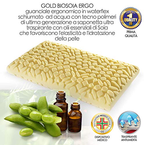 Goldflex Guanciale Gold Biosoia Ergo, Cuscino