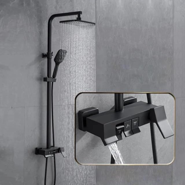 See full amazon price history chart for ARAMO Shower Set/Shower Panel - Brine with 3 Functions in Black Color ARAMO Shower Set/Shower Panel - Brine with 3 Functions in Black Color (B0CGJJTYWC) Amazon Price History, Amazon Price Tracker