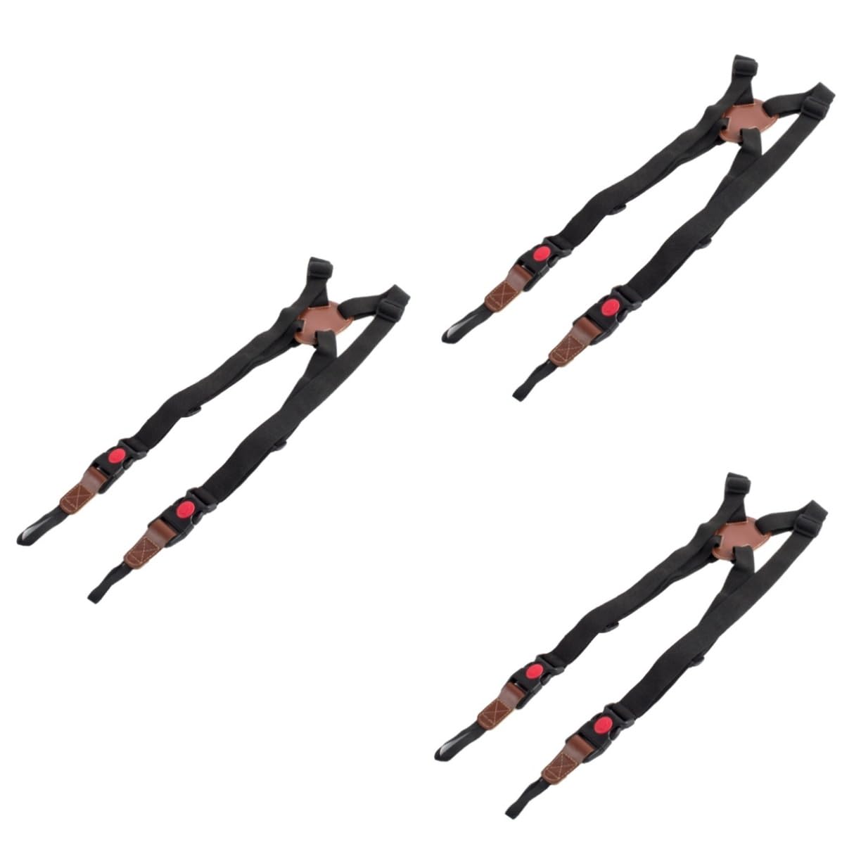 HOMSFOU Ceinture De Caméra Sangle De Réglage Caméra Double Bandoulière Lanière De Caméra Double Double Élingue Ceinture D'épaule Appareils Photo Numériques Appareil Photo