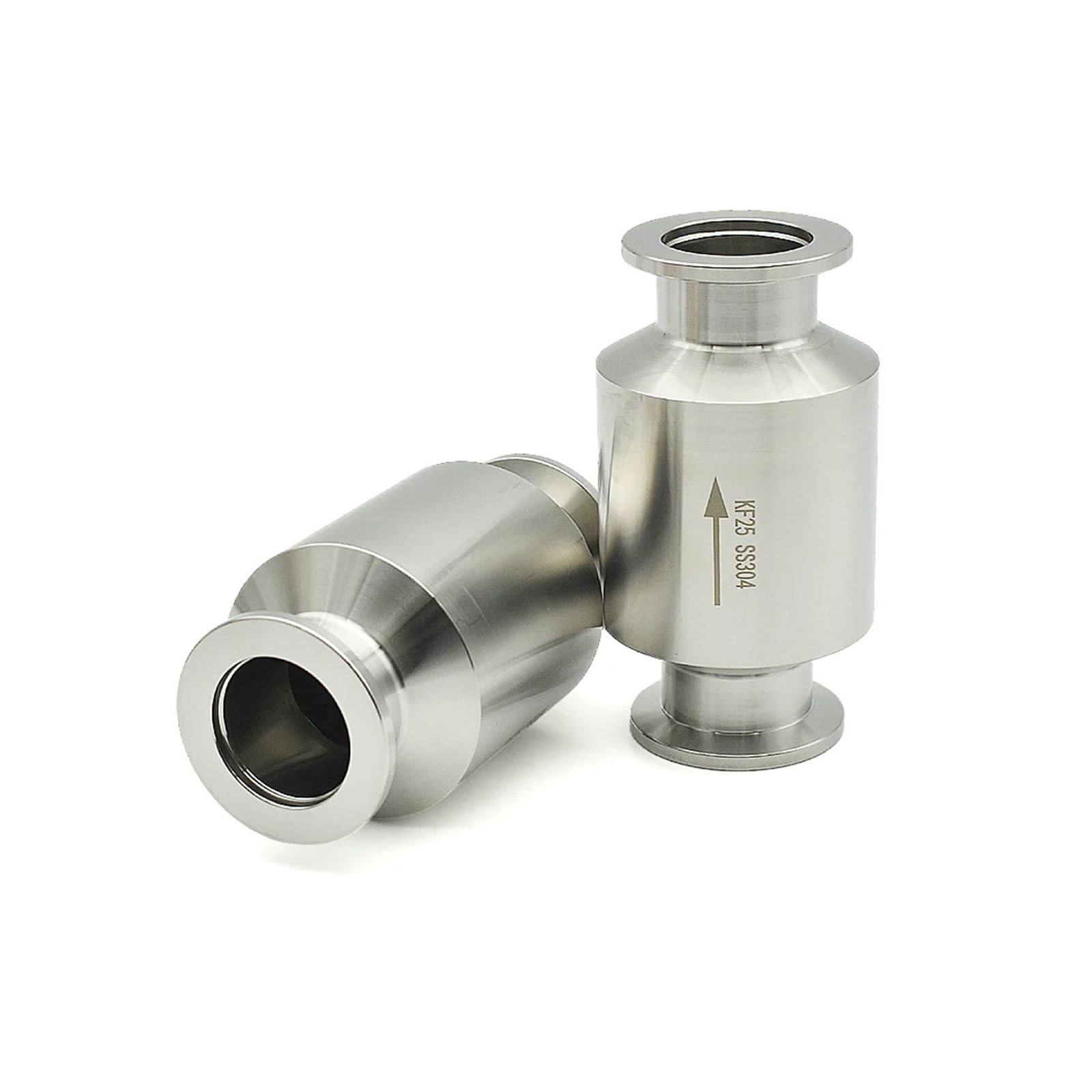 UWUKCJOKQ 1pcs KF16 KF25 KF40 KF50 304 Stainless Steel Vacuum Check Exhaust(KF40)
