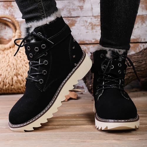Bottes de neige chaudes avec doublure fourrure intégrale - 2