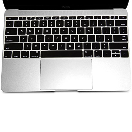 Protector de teclado para MacBook 12 pulg. silicona negra miniatura 3