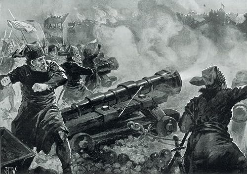 Tableau Siège de Constantinople par John Harris Valda impression d'art sur toile 60x90cm