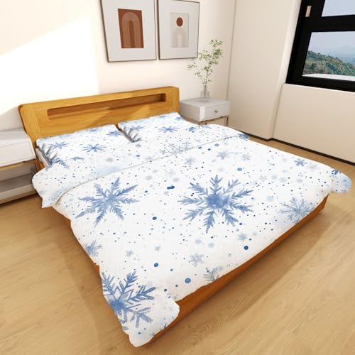 Parure de lit flocon de neige pour transformer votre chambre en cocon - 4