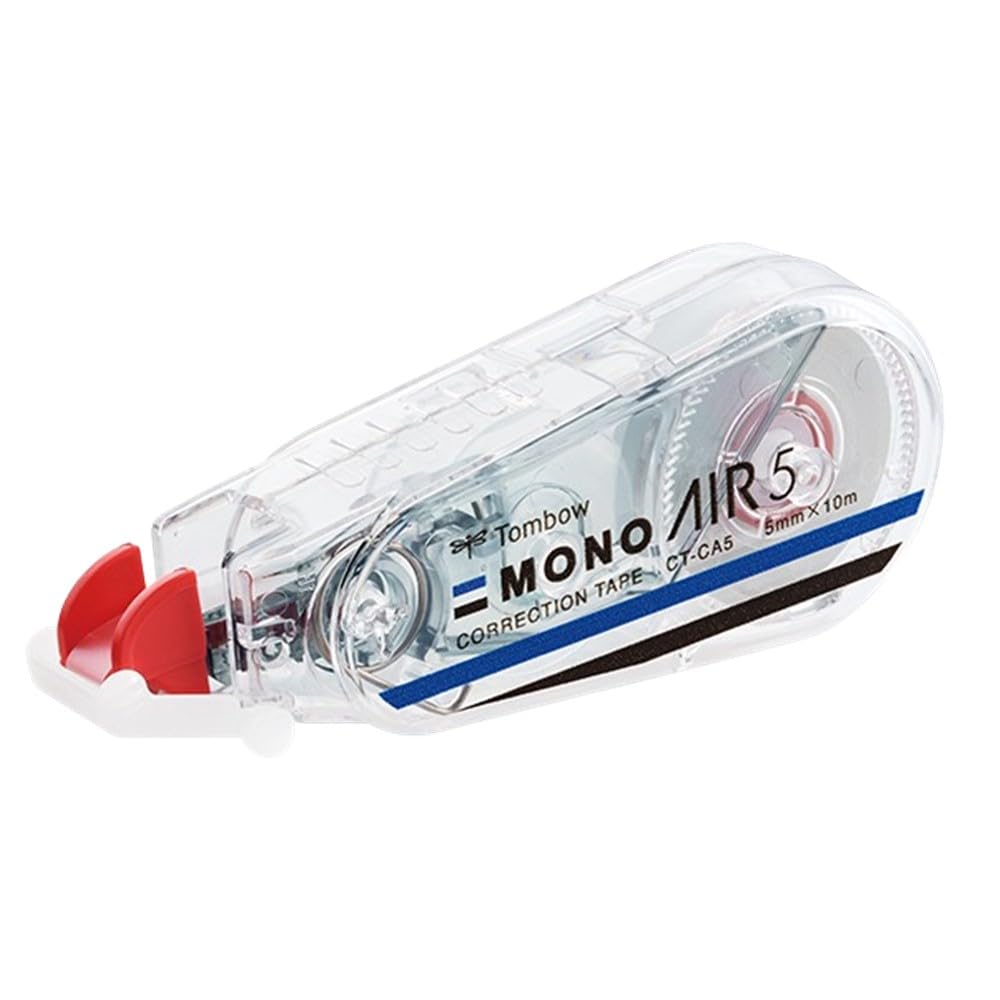 Tombow Pencil Correction Tape MONO Mono Air 0.2 inch (5 mm) CT-CA5 Body Size: W31xH78xD17mm/59g