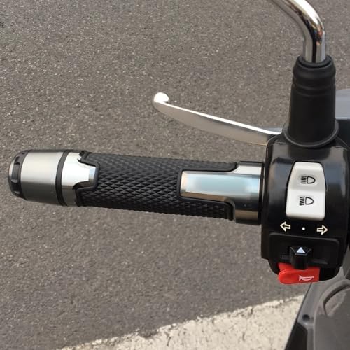 Puños verdes 22mm para Yamaha Xmax 250 ABS 2012-2018 4