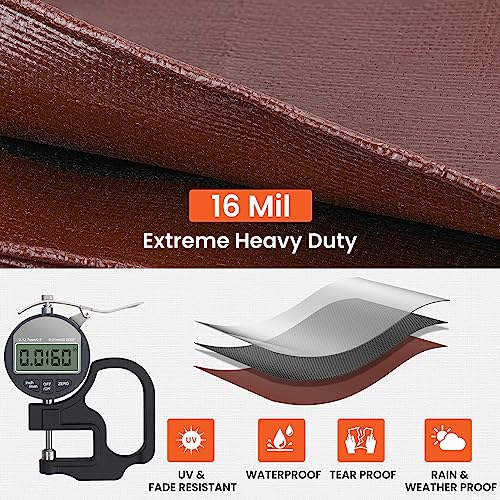 Tarp-10x12FT-Large-16-Mil-Heavy-Duty-Tarps-Waterproof-Tarp-with-Brass-Grommets-and-Reinforced-Edges-UV-Resistant-TearFade-Resistant-Poly-Tarp-for-Outdoor-Camping-Pool-Car-Tent