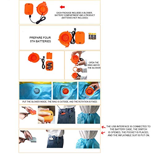 Disfraz Inflable de Perro para Adultos miniatura 3