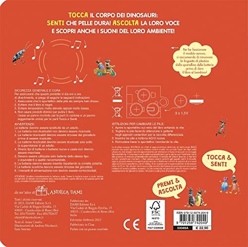 Dinosauri. Tocca Senti E Ascolta. Ediz. A Colori - 2
