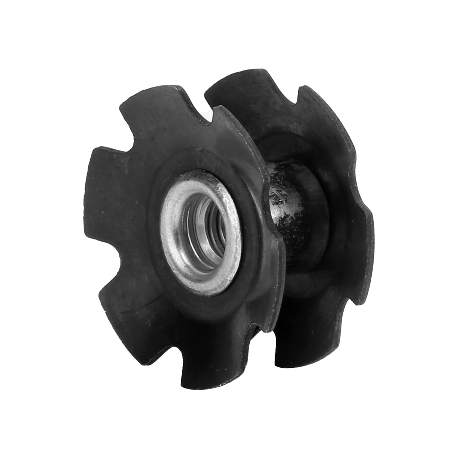 Nakrętka gwiazdowa widelca rowerowego, nakrętka gwiazdowa zestawu słuchawkowego, rower górski, rower szosowy, wał widelca do rury widelca 28,6 mm / 1,1 cala