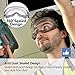 SAFEYEAR Laboratorio Gafas Protectoras de Seguridad de Obra gafas proteccion [Cinta ajustable]...