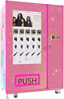 Dual-Function Perfume Machine for Sale - Eyelash Vending Machine with Intuitive Interface, Commercial Vending Equipment for Airports