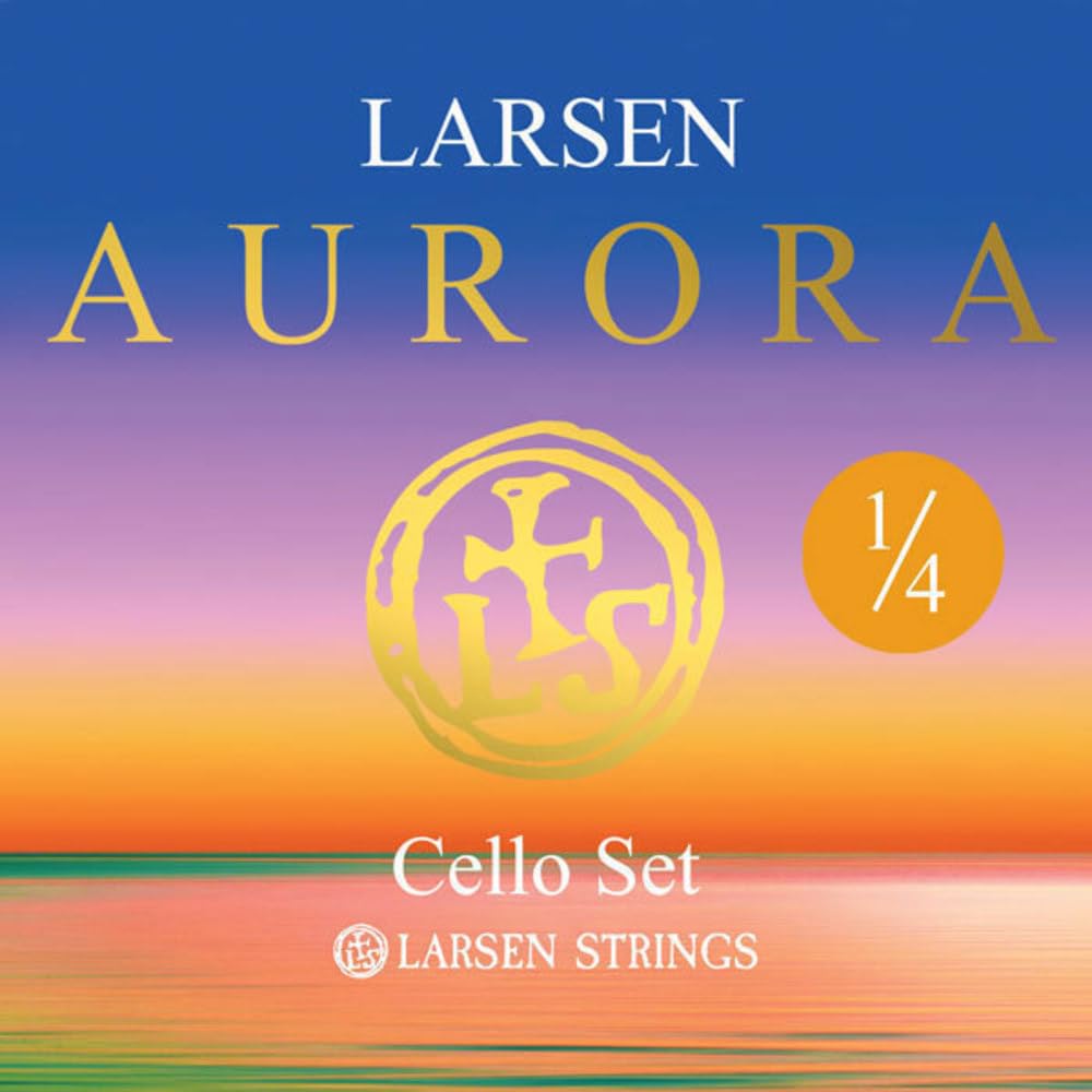LARSEN STRINGS Cello strings Aurora Set 1/4 Medium, not specified