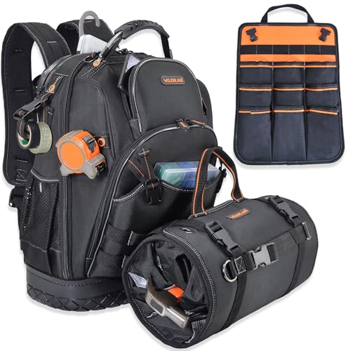 Image of Tool Backpack and Tool Roll Bundle-Fashion Perfect Partner