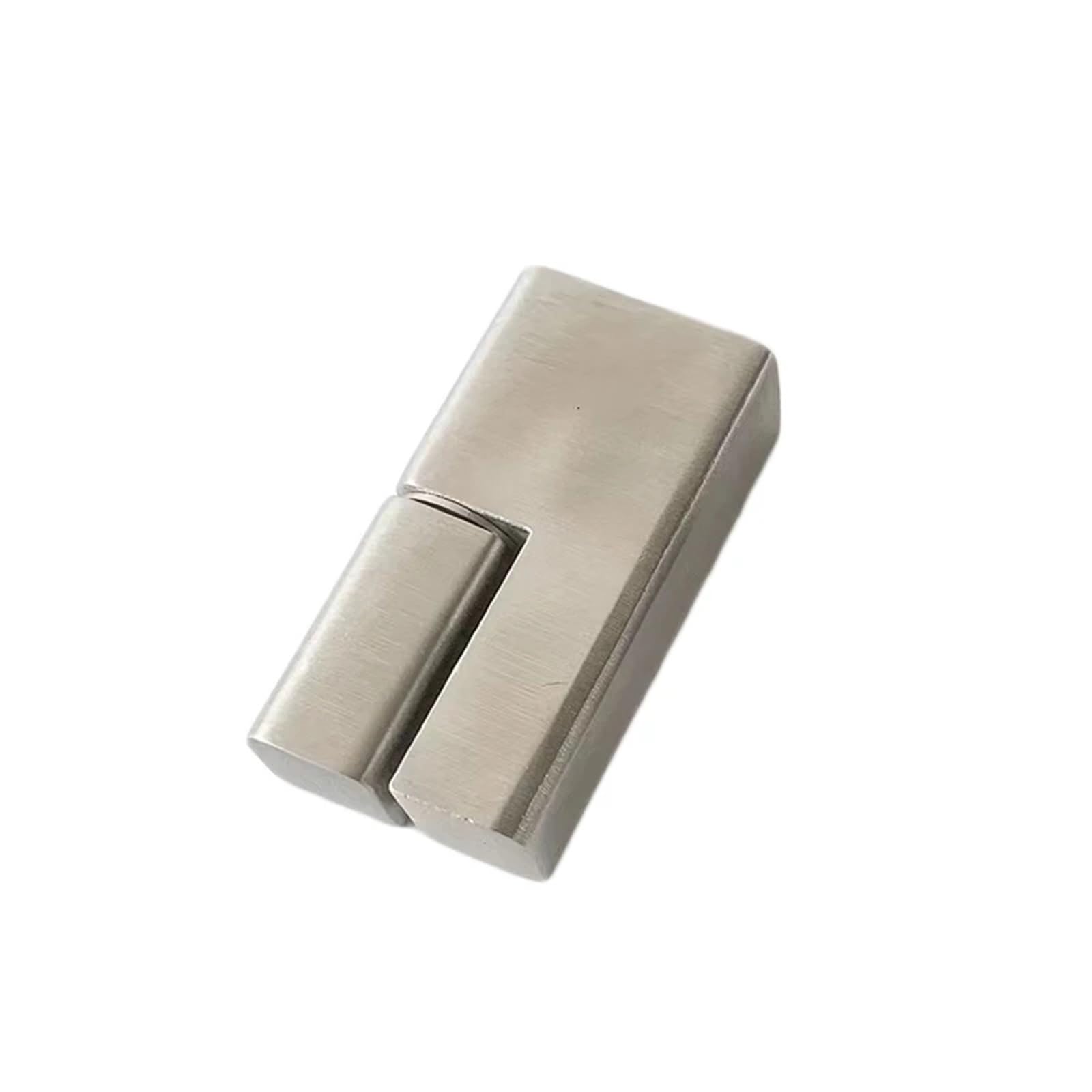 Bisagra de puerta oculta con bisagra de gabinete de aleación de zinc for conector de caja de hardware de muebles(Steel,2pcs Left)