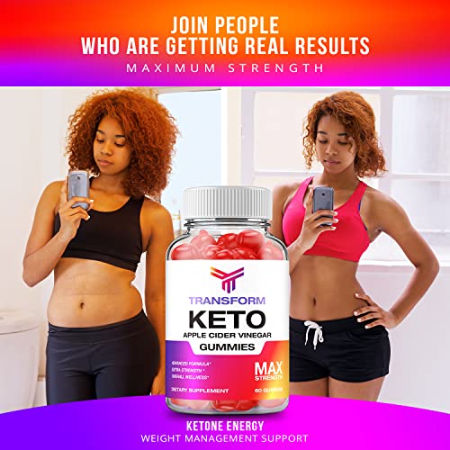 Transform Keto Acv Gummies Transform Acv Advanced Formula Shark Plus Apple Cider Vinegar Keto Tank Gummies Dietary Supplement B12 Beet Root Juice Men Women (60 Gummies) #TOP3