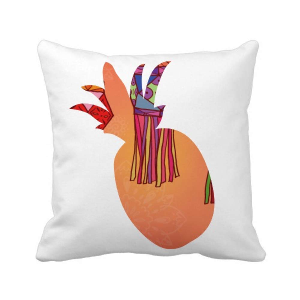 Coussin lanterne chinoise ananas coloré pour sublimer votre canapé