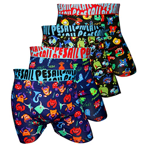 Pesail lustige Boxershorts 4er Pack, Größe X-Large (XL), Farbe 4er Pack Cover