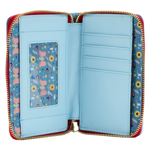 LOUNGEFLY DISNEY DUMBO BOOK SERIES ZIP AROUND WALLET Multicolor4