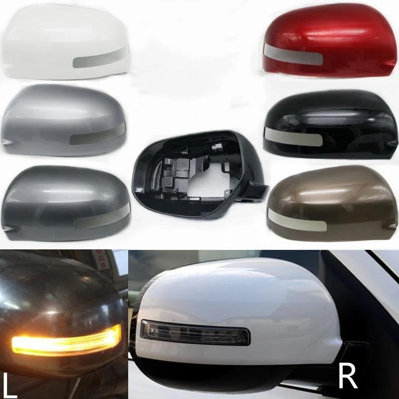 Calotte ricambio specchietti esterni Per Mitsubishi ASX Per Outlander 2013-2018 Copertura Dello Specchio Retrovisore Porta Laterale Telaio Dell'alloggiamento Borsette Accessori 2 Pz Calotte specchiett