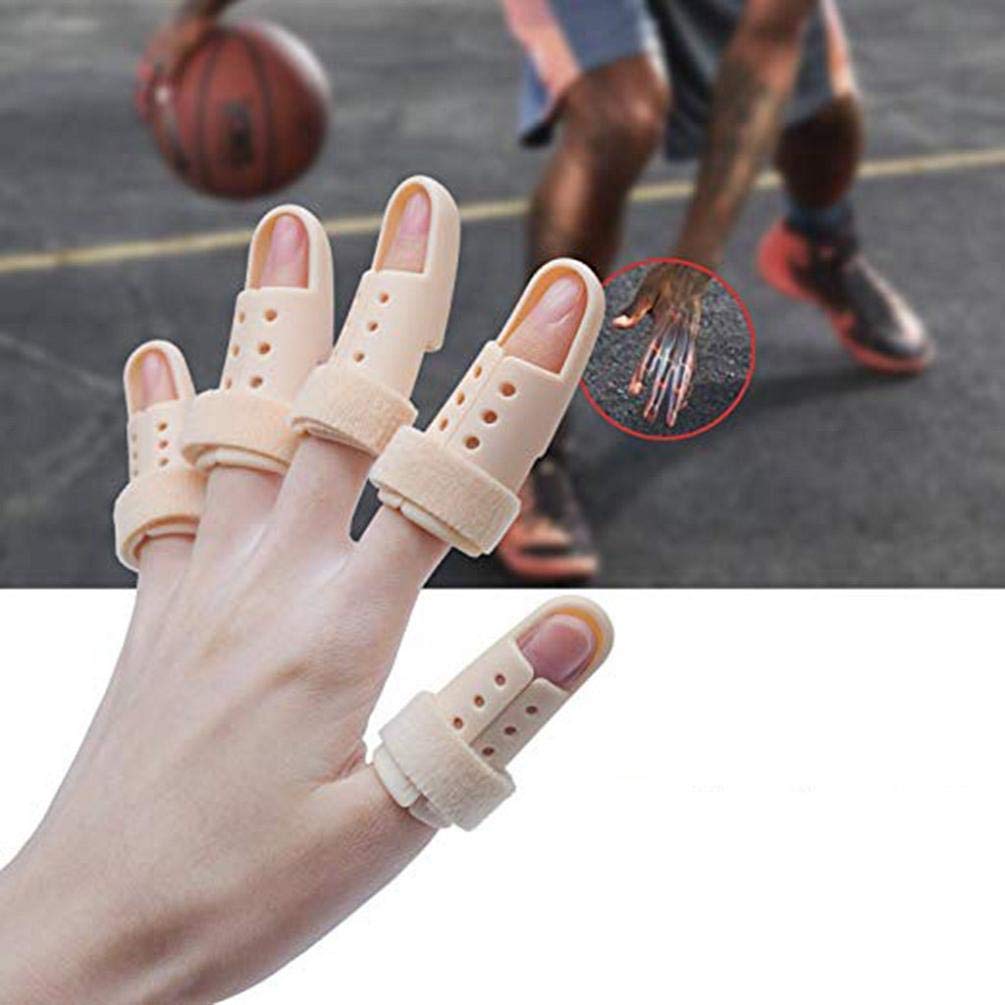 Digital Shoppy 1Pc Plastic Hand Finger Splints Support Brace Mallet Splint for Broken Finger Joint Fracture Pain Protection Adjustable Hook (3XL) 2