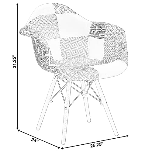 Sillón Barrel Plegable Blanco miniatura 3
