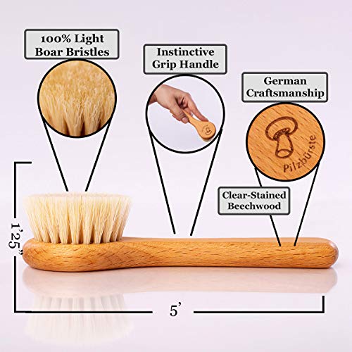 Valentino Garemi Mushroom Cleaning Brush – Kitchen Sink Utensil Restaurant House Use – Made in Germany - Image 4