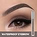 Waterproof Eyebrow Gel, Quick Drying Long Lasting Smudge Proof Formula for Creating Natural Looking Brows, Easy Application for All Skin Types