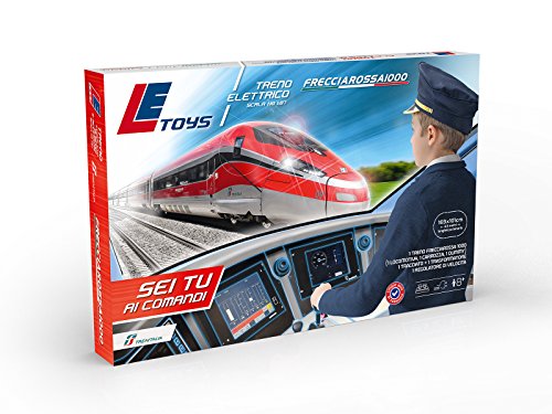LE Toys Pista Treno Frecciarossa 1000 Ert400, Colore Rosso, LET13902