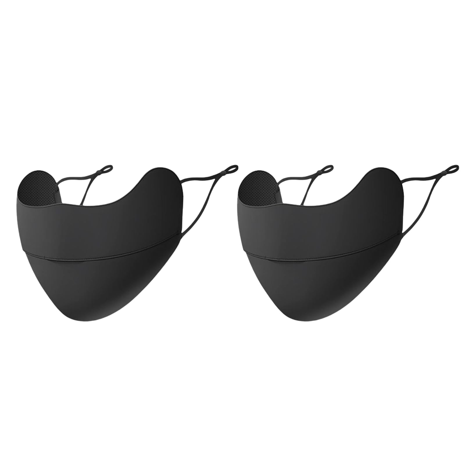 CCAIPU2Pcs Face Mask for Sun Protection, Reusable Washable Breathable Face Mask UV Protection Face Cover Motorcycle Cycling Sport Mask for Outdoor