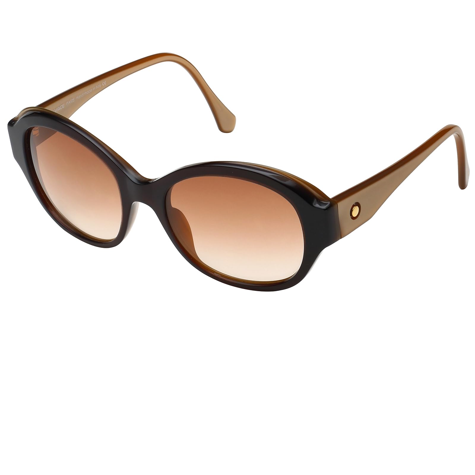 FACE A FACEGradient Oval Women Sunglasses BLUSH 2 080 S |51| Brown Color Lens