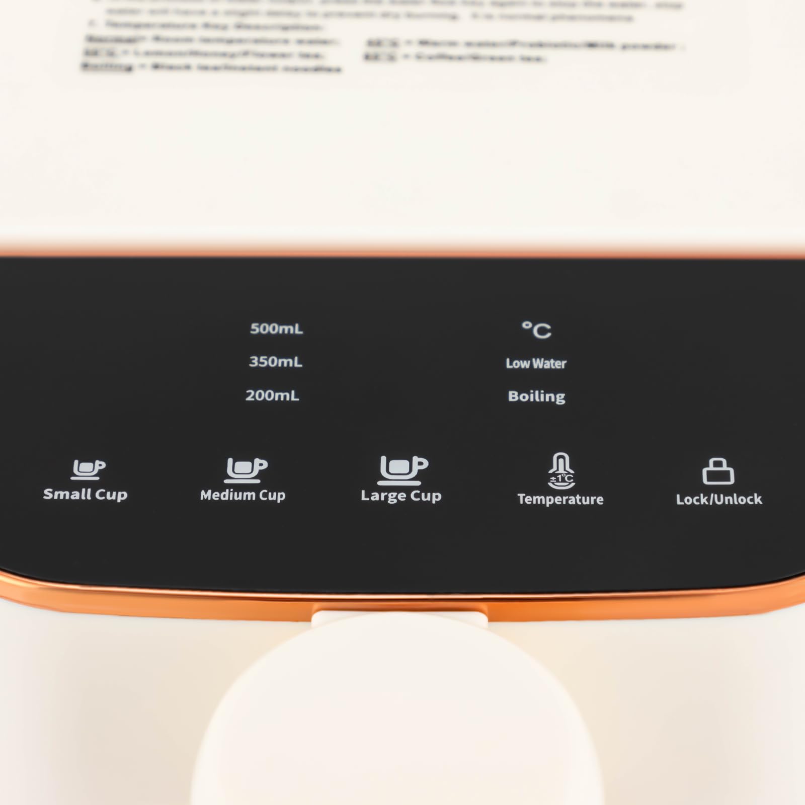 Dispensador de agua eléctrico de 220 V, 2000 W, dispensador de agua instantáneo para el hogar, 3 L de capacidad, tiempo de calentamiento 3S, con función de dispensador de agua cuantitativo, 27