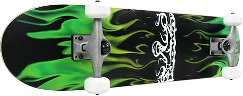 Miniatura 6 de Patineta, de Krown Rookie Llama azul,Verde (Green Flame),Gris/blanco (Grey/White Flame),Púrpura (Purple Flame),Rojo (Red Flame),Rojo, blanco