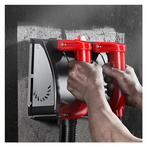 Cepilladora eléctrica de mano, máquina de pared con pala de potencia totalmente automática for masilla en polvo, pulido y pulido de enyesado