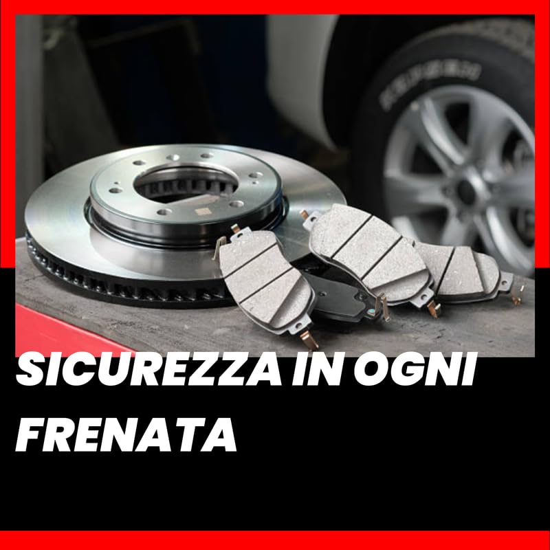 Kit Pastiglie Pattini Pasticche Anteriori e Posteriori compatibile con VOLVO V60 II (225.227)