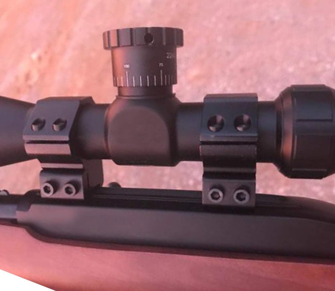 TACwolf 4pc 1'' Dovetail Scope Rings, 2PC Medium Profile + 2PC High Profile 1 Inch Scope Mount Rings for 11mm Dovetail Rails : Sports & Outdoors