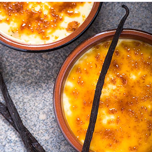 Foto von Vanilleschoten aus Madagaskar 10 extra-frische Gourmet-Schoten, nicht geteilt, 14 cm/ca. 2 g pro Schote. Bourbon extra Qualität in frischen wiederverschließbaren Beuteln, ausgewählt von Grandes Îles