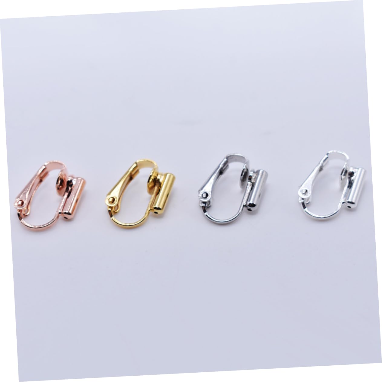 VALICLUD 60pezzi Convertitori Per Orecchini Placcato Accessori Per Clip Auricolari Senza Piercing Inclusi Facile Da Indossare e Personalizzare