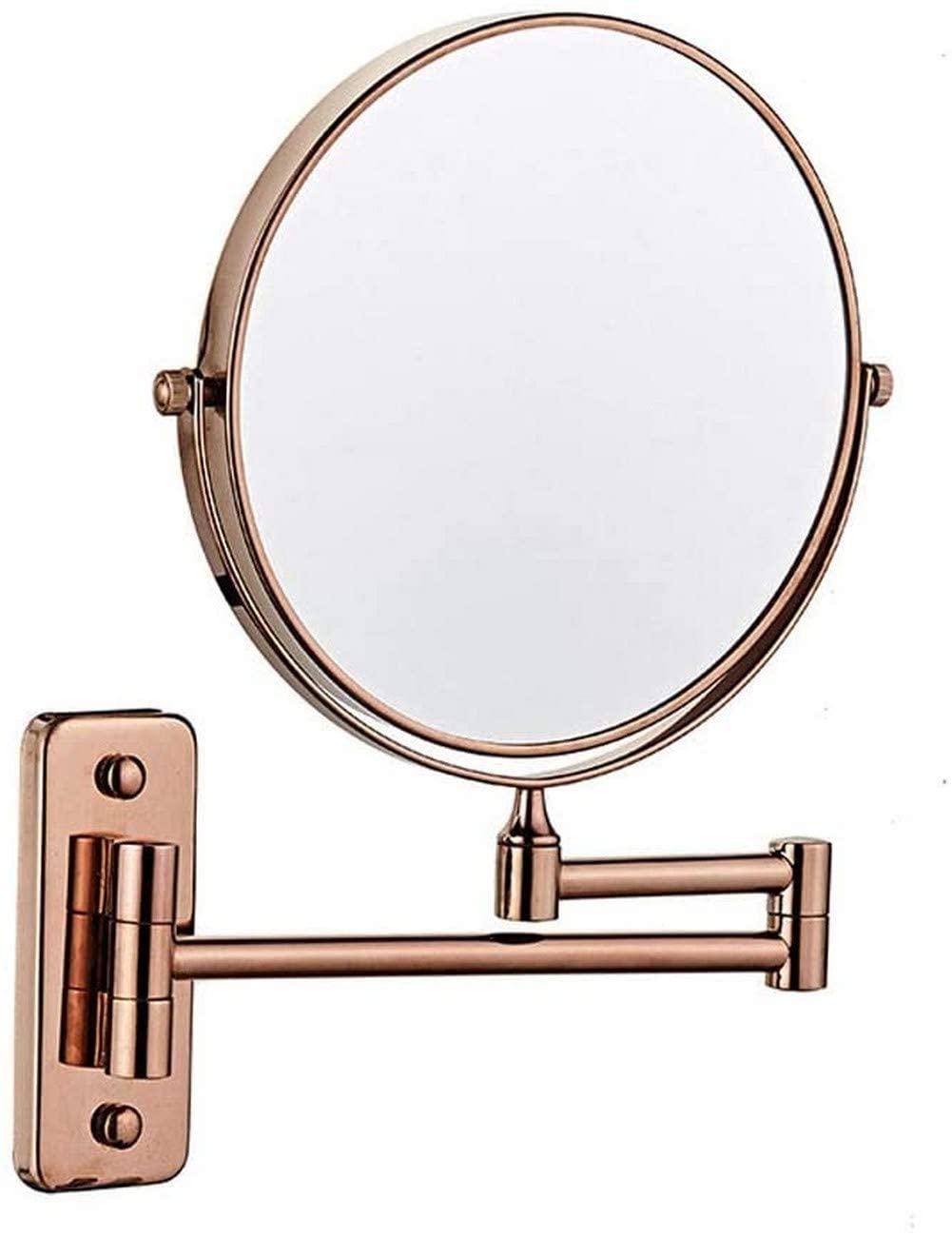 Miroir de maquillage mural extensible 8 pouces pliable pour salle de bain